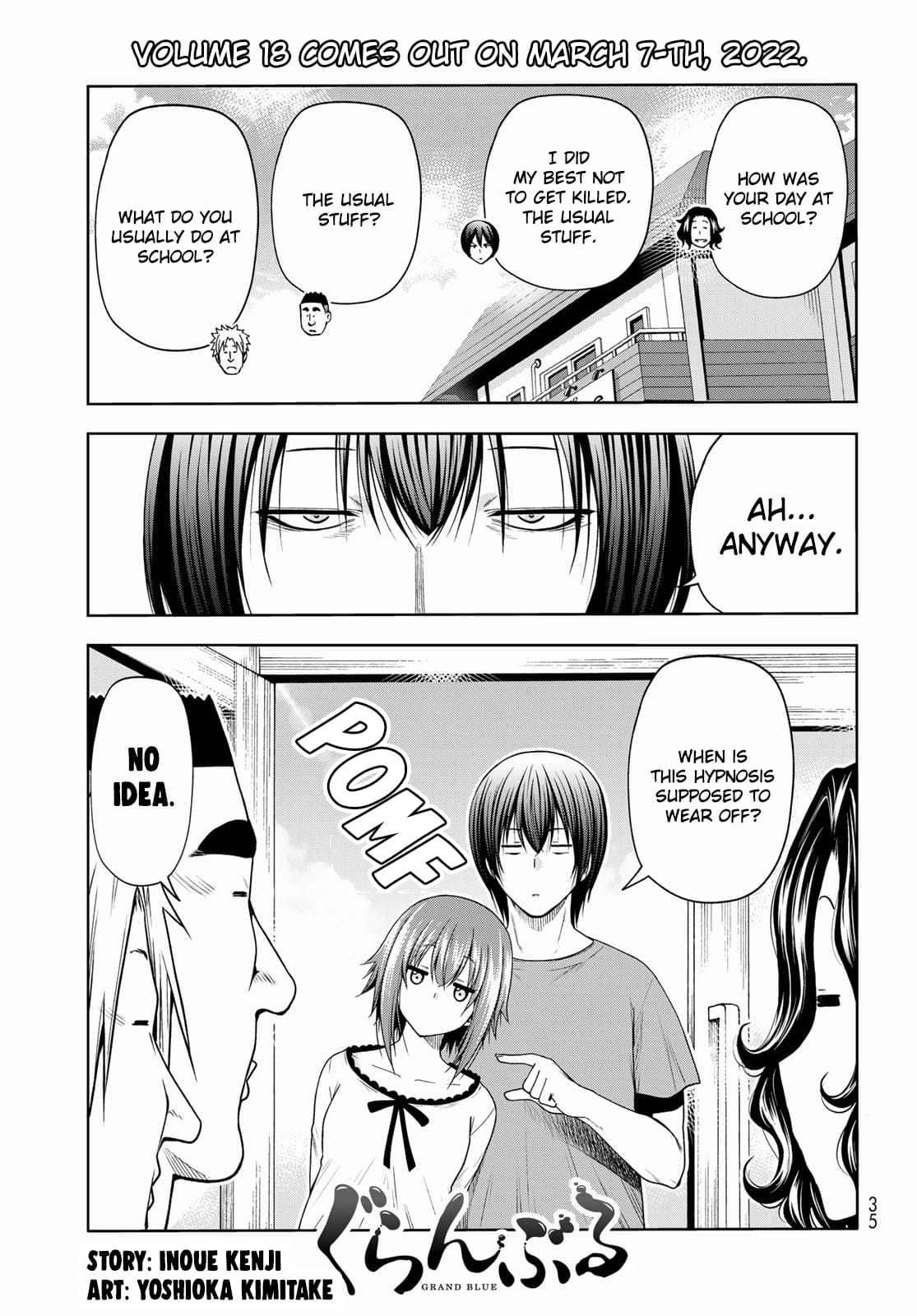 Grand Blue, Chapter 75 image 01